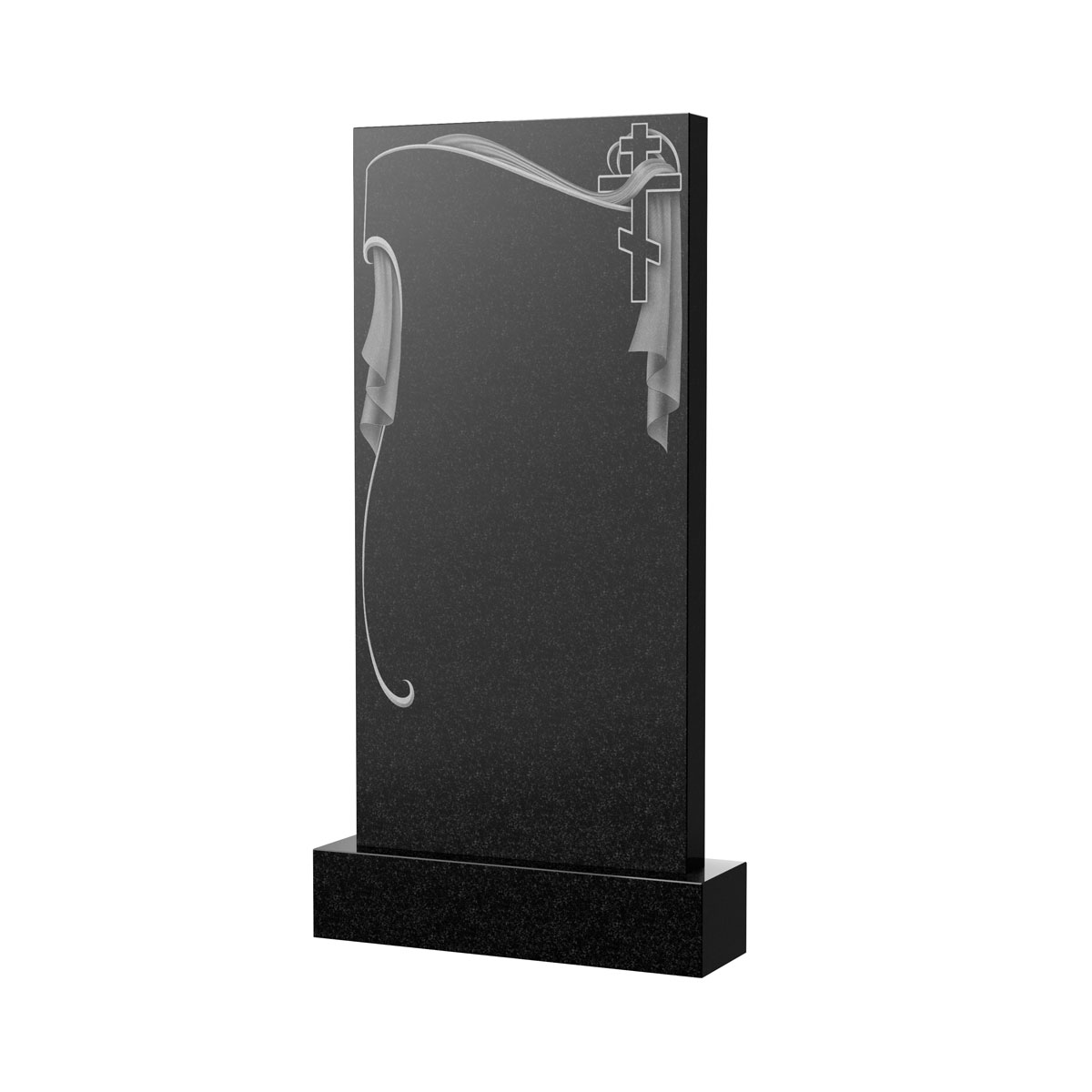 Художественное оформление памятника в&nbsp;Новокуйбышевске | Художественное оформление на гранитную стелу, рисунок ВХО-051