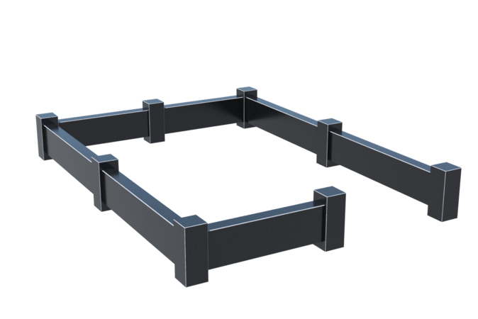 Цоколи на могилу в&nbsp;Новокуйбышевске | Цоколь на могилу №0029