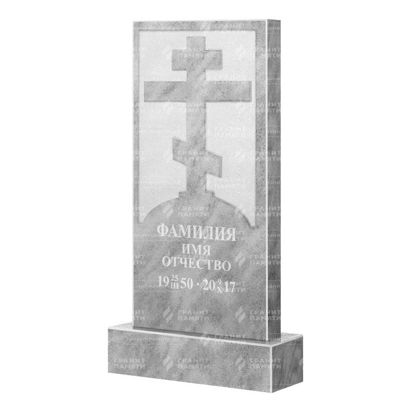 Памятники из мрамора в&nbsp;Новокуйбышевске | Мраморный памятник ФМ-125