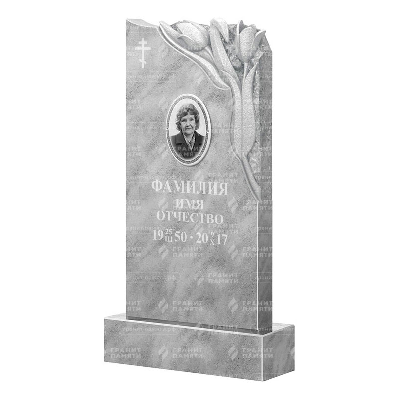 Памятники из мрамора в&nbsp;Новокуйбышевске | Мраморный памятник ФМ-113