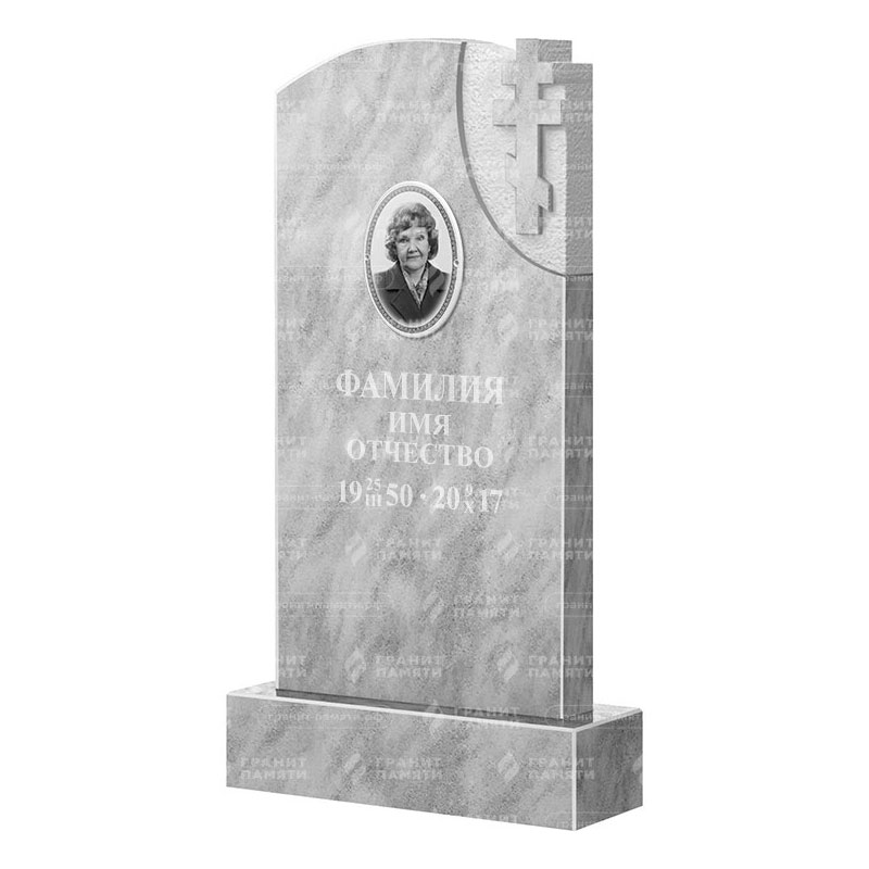 Памятники из мрамора в&nbsp;Новокуйбышевске | Мраморный памятник ФМ-083
