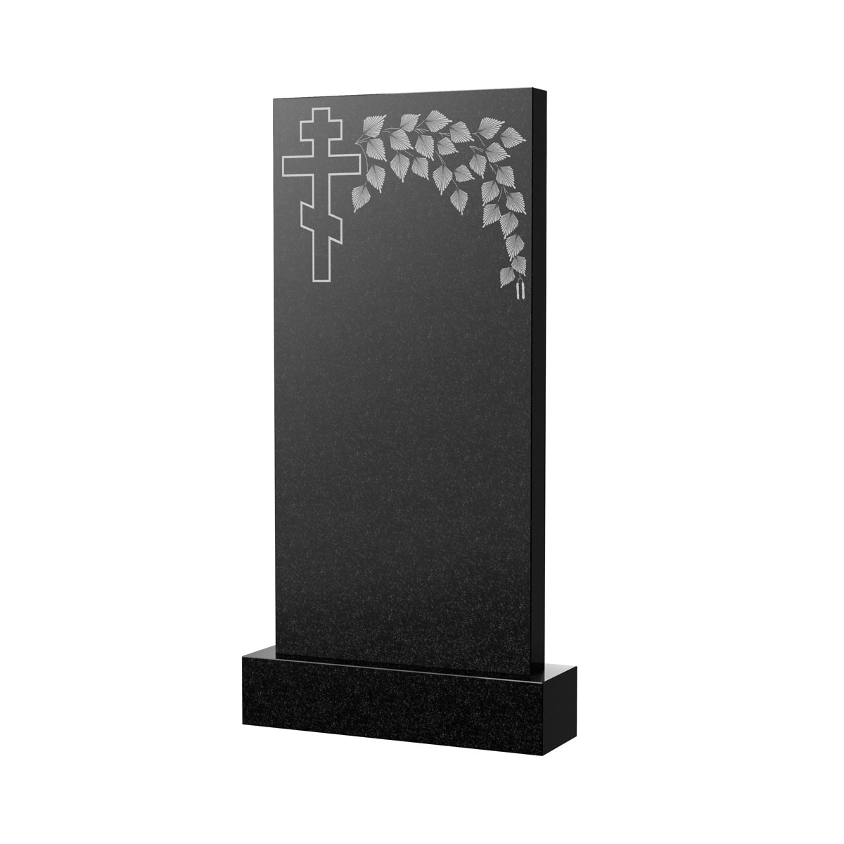 Гравировка на памятник в Новокуйбышевске | Художественное оформление на гранитную стелу, рисунок ВХО-033