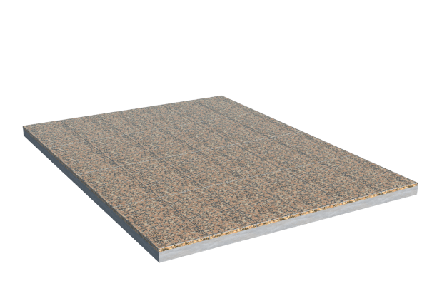 Площадки на могилу в&nbsp;Новокуйбышевске | Площадка с облицовкой Южно-Султаевским гранитом