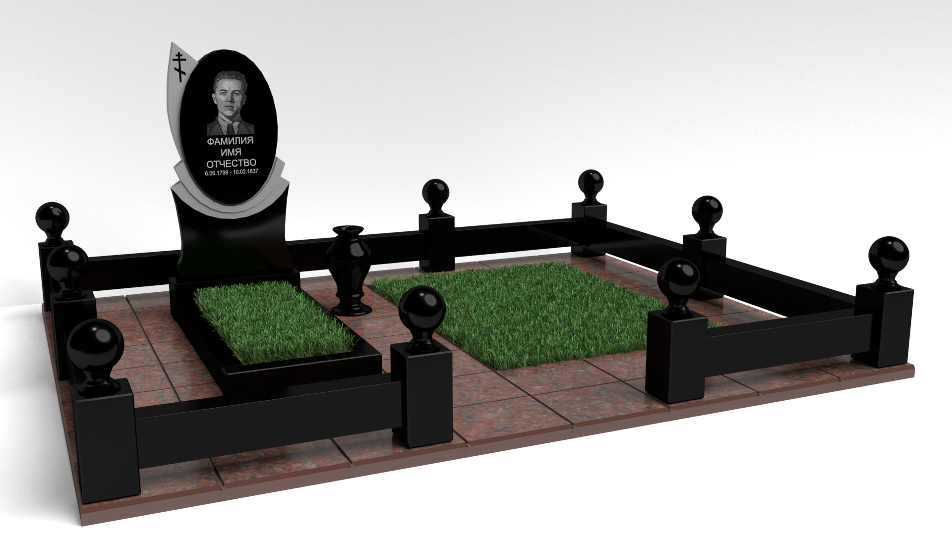 Двойные мемориальные комплексы в&nbsp;Новокуйбышевске | Мемориальный комплекс №5