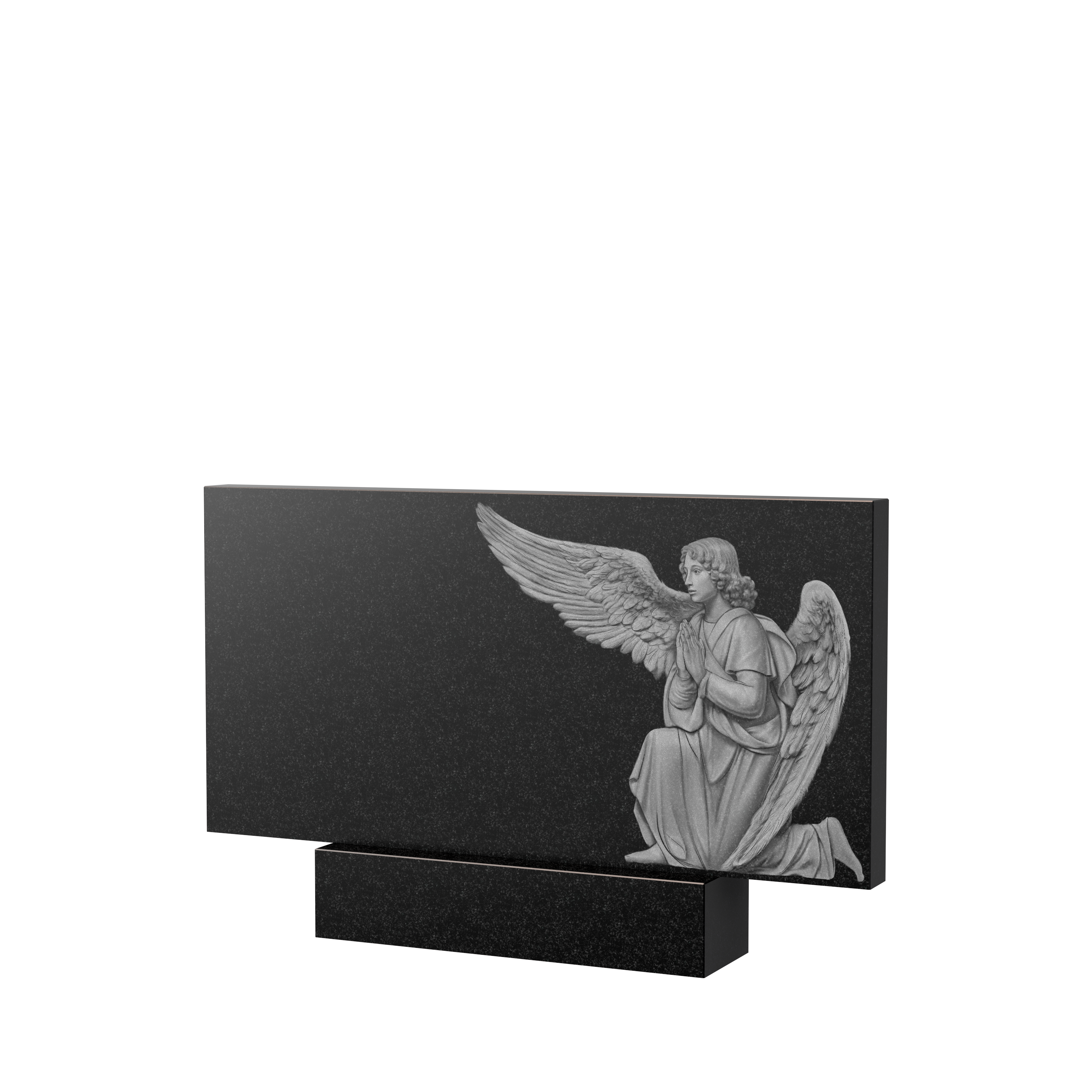 Художественное оформление памятника в&nbsp;Новокуйбышевске | Художественное оформление на гранитную стелу, рисунок ГХО-007