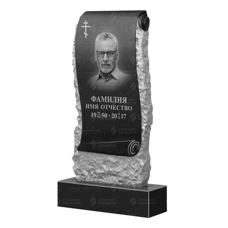 Гранитные памятники в&nbsp;Новокуйбышевске | Гранитный памятник ФГ-245