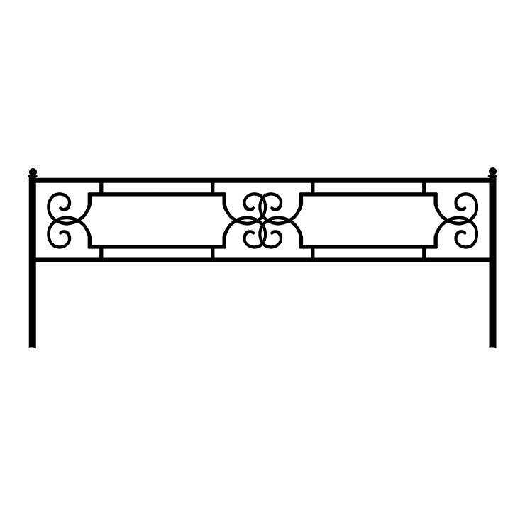 Кованые изделия в&nbsp;Новокуйбышевске | Кованая оградка ОГ.004
