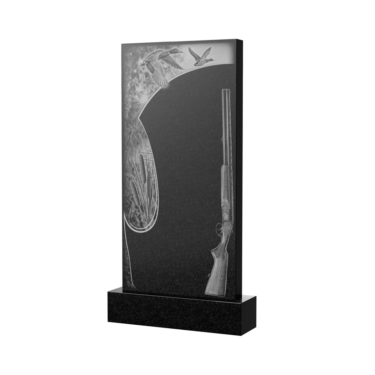 Художественное оформление памятника в&nbsp;Новокуйбышевске | Художественное оформление на гранитную стелу, рисунок ВХО-052