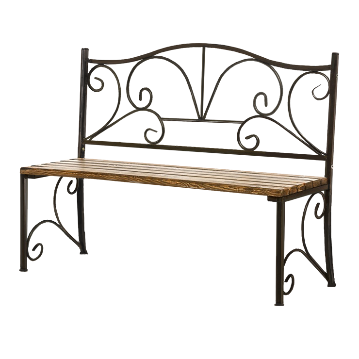 Кованые изделия в&nbsp;Новокуйбышевске | Кованая скамейка СТ.004