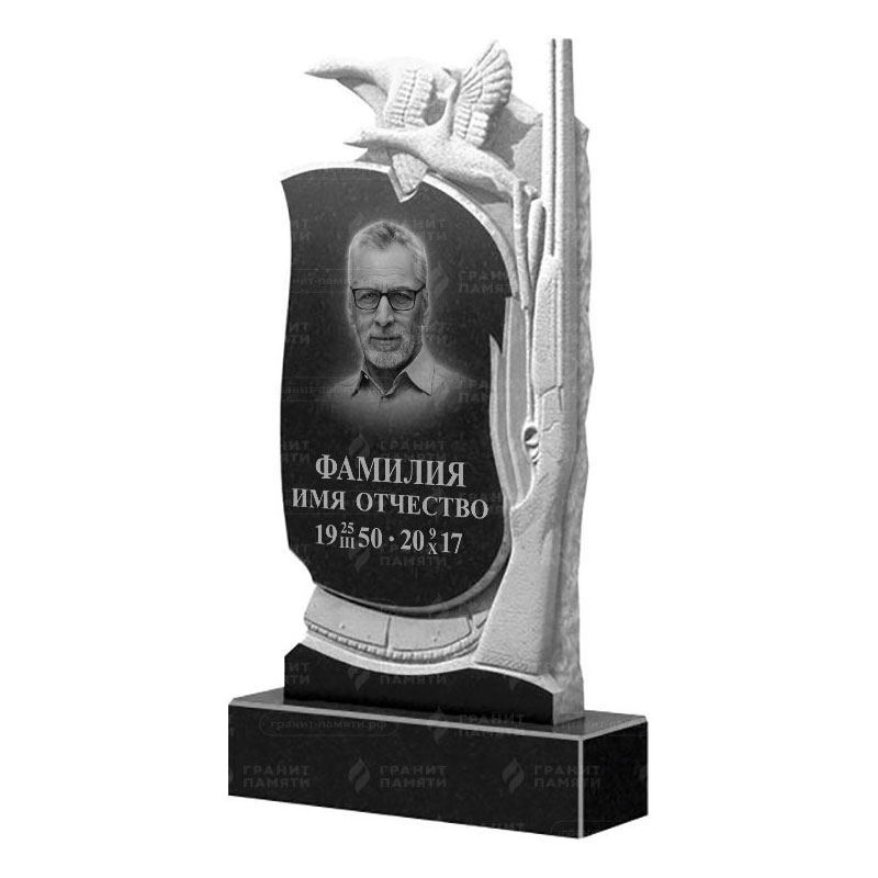 Памятники из гранита резные в&nbsp;Новокуйбышевске | Гранитный памятник ФГ-122