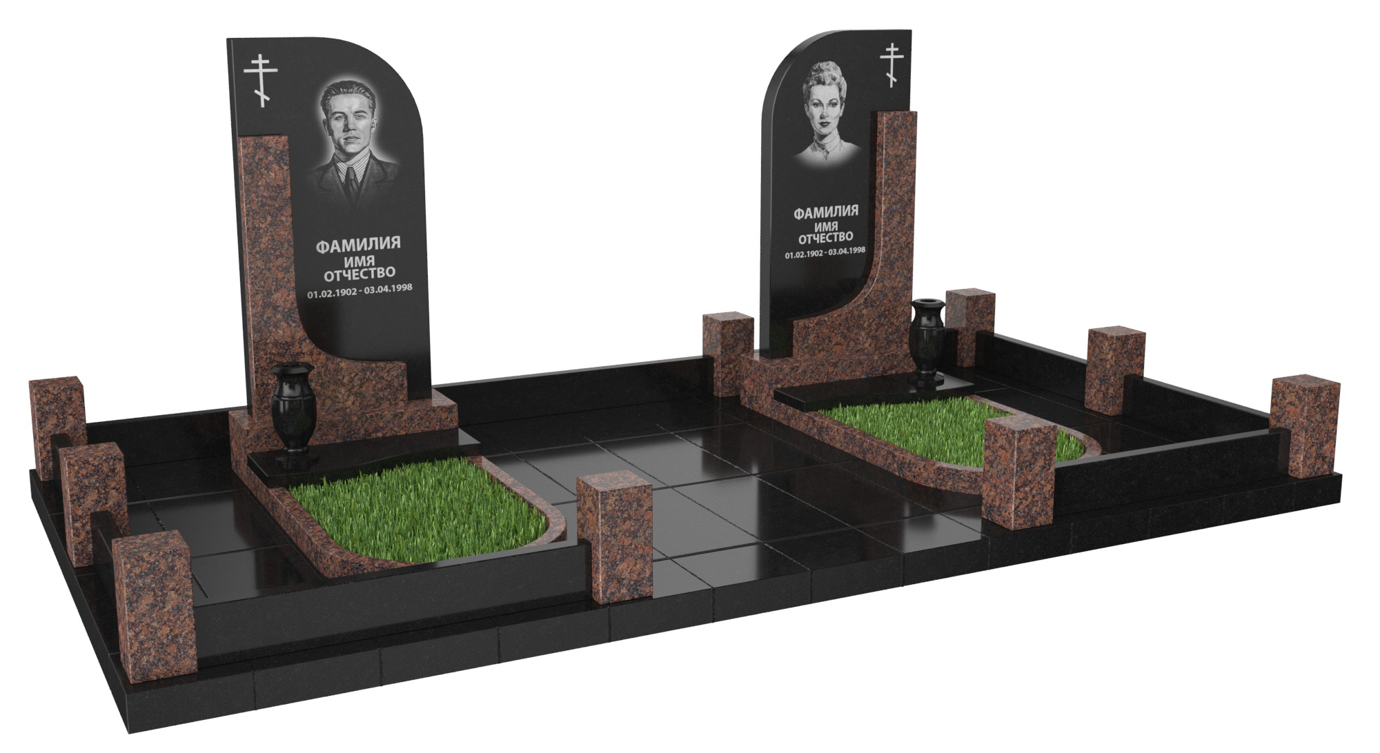 Двойные мемориальные комплексы в&nbsp;Новокуйбышевске | Мемориальный комплекс №22