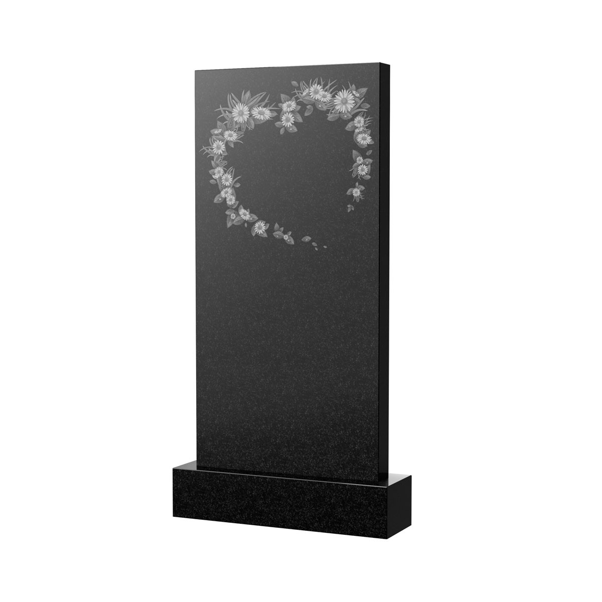 Художественное оформление памятника в&nbsp;Новокуйбышевске | Художественное оформление на гранитную стелу, рисунок ВХО-060