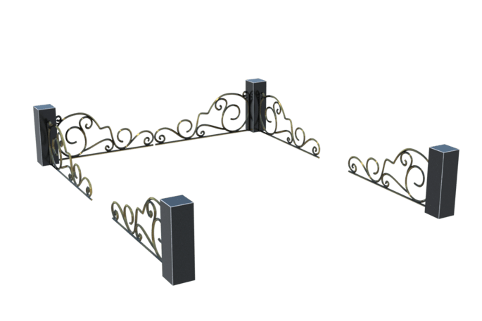 Цоколи на могилу в&nbsp;Новокуйбышевске | Цоколь на могилу №0051