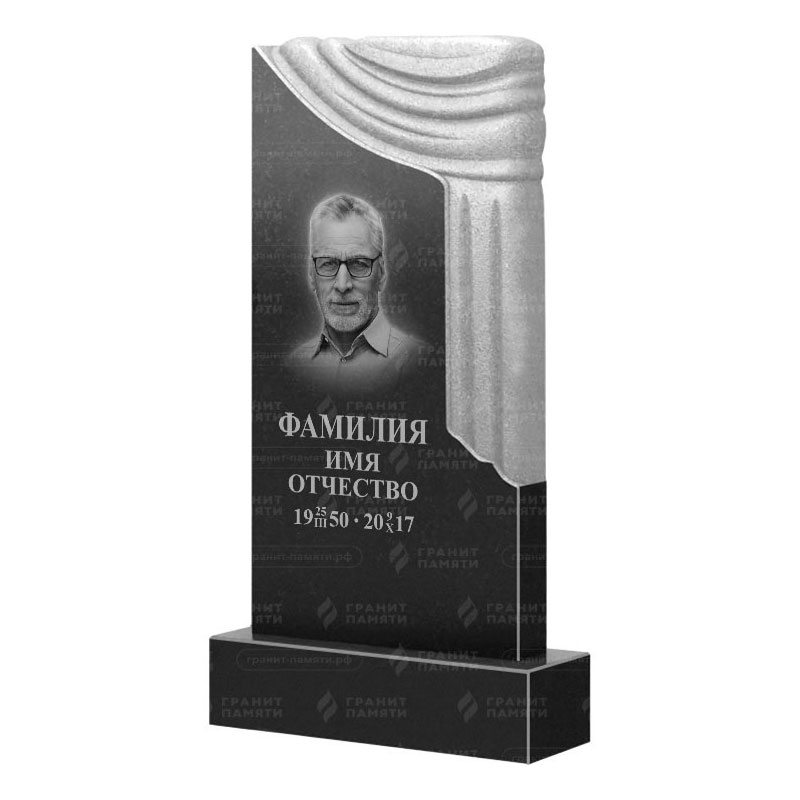 Памятники из гранита резные в&nbsp;Новокуйбышевске | Гранитный памятник ФГ-121