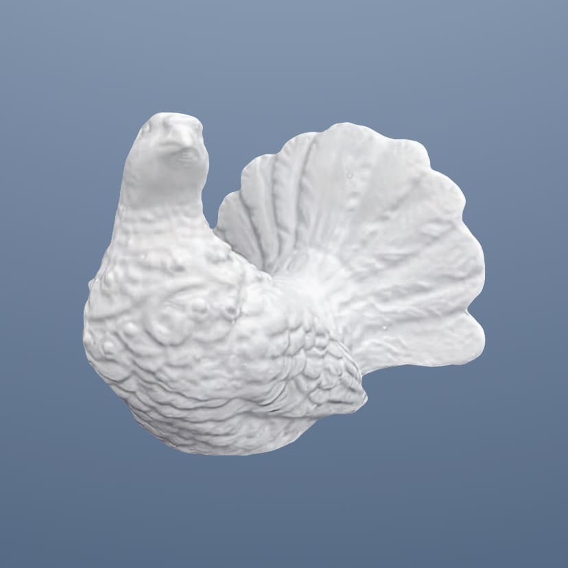 Скульптуры из искусственного мрамора в Новокуйбышевске | Голубь лево