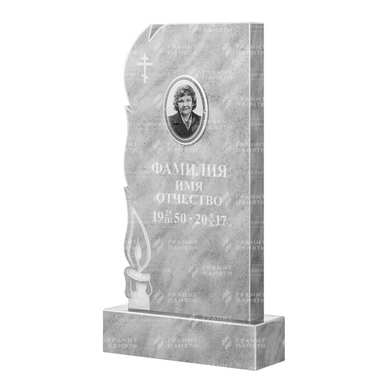 Памятники из мрамора в&nbsp;Новокуйбышевске | Мраморный памятник ФМ-106