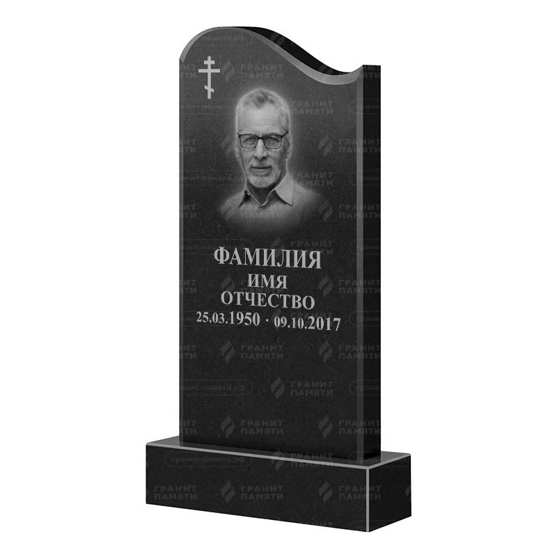 Памятники из гранита классические в&nbsp;Новокуйбышевске | Гранитный памятник ФГ-141