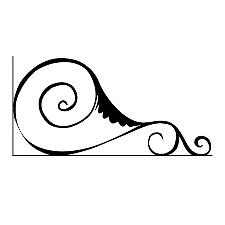 Кованые изделия в&nbsp;Новокуйбышевске | Кованый уголок УГ.010