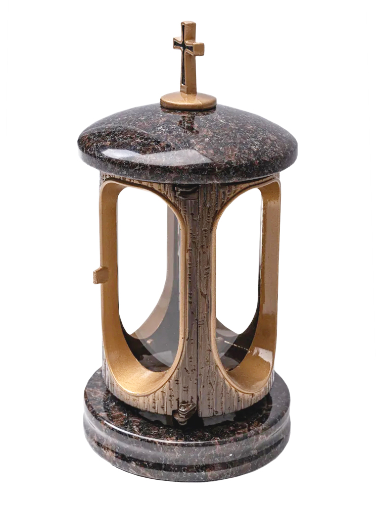 Лампадки из камня на могилу в&nbsp;Новокуйбышевске | Лампадка из Дымовского гранита