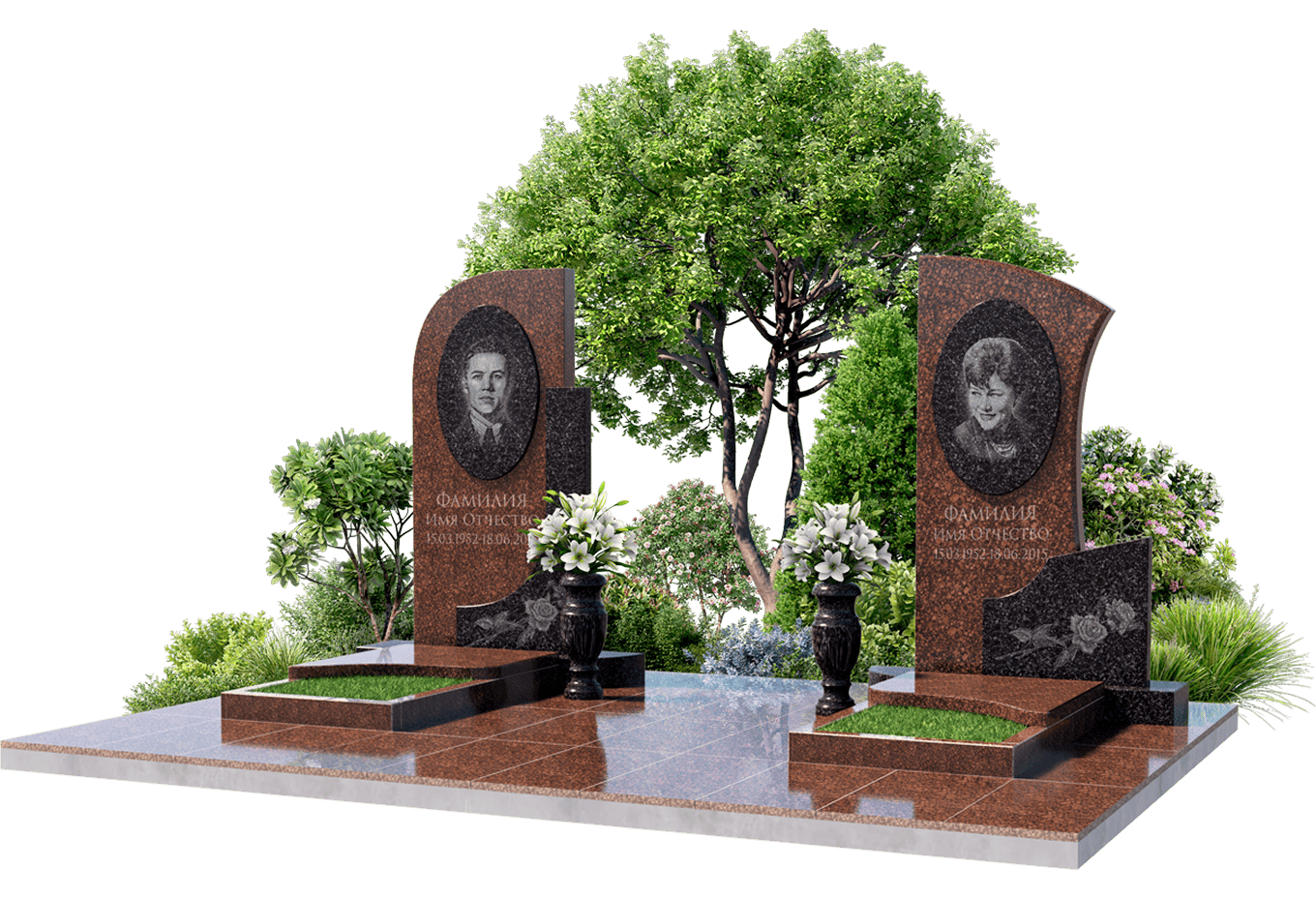 Уход и озеленение мест захоронений в Новокуйбышевске