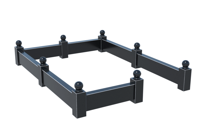 Цоколи на могилу в&nbsp;Новокуйбышевске | Цоколь на могилу №0030
