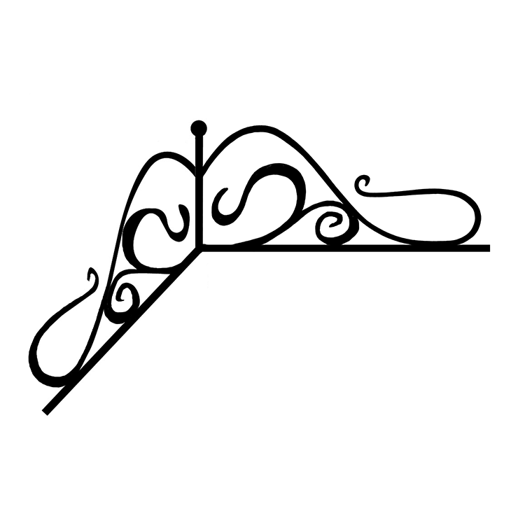 Кованые изделия в&nbsp;Новокуйбышевске | Кованый уголок УГ.008