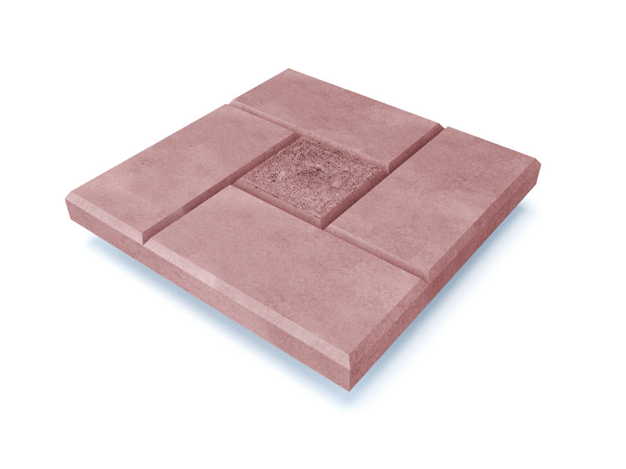 Плитка для облицовки памятников в&nbsp;Новокуйбышевске | Тротуарная плитка красная