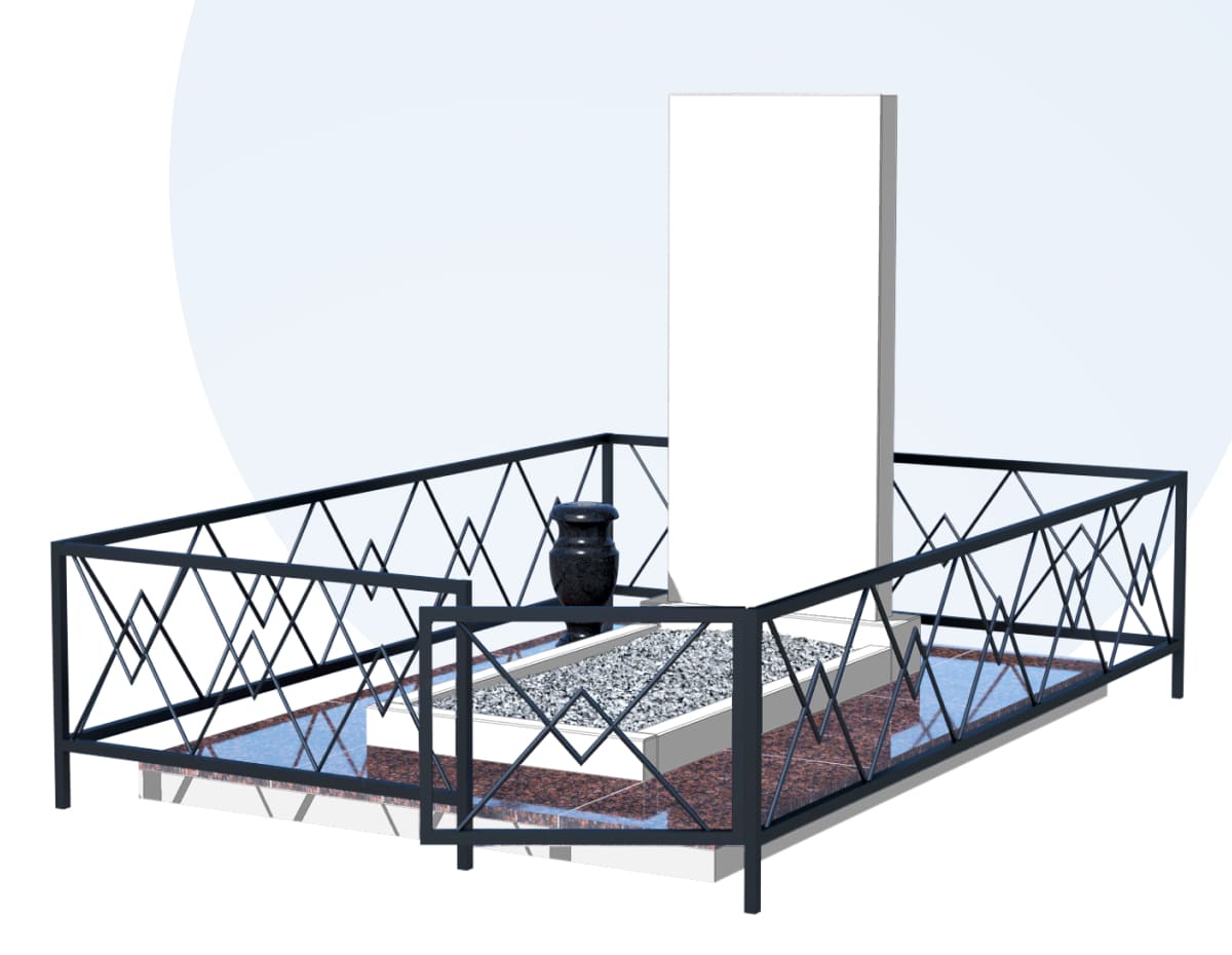 Благоустройство захоронения в&nbsp;Новокуйбышевске