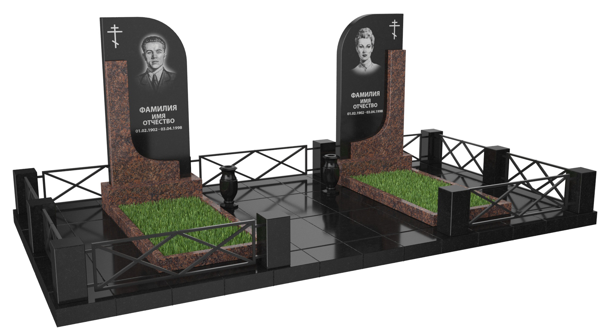 Двойные мемориальные комплексы в&nbsp;Новокуйбышевске | Мемориальный комплекс №23