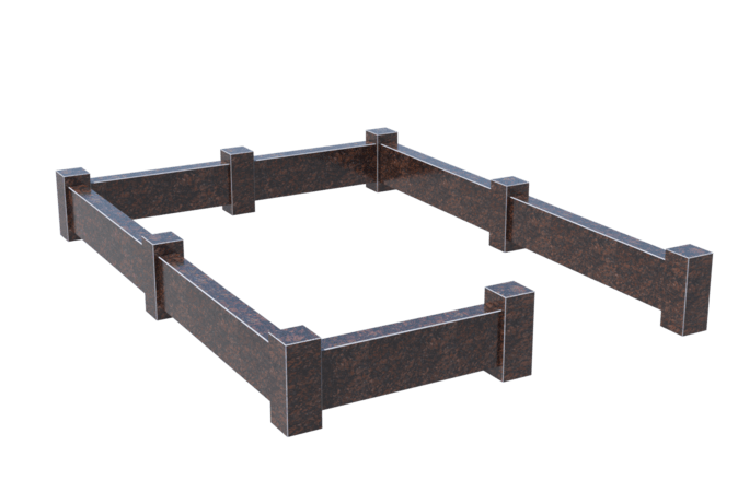 Цоколи на могилу в&nbsp;Новокуйбышевске | Цоколь на могилу №0034