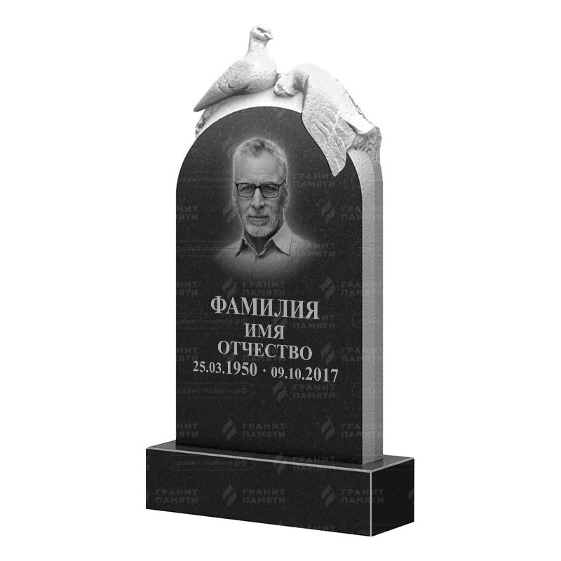 Памятники из гранита с птицами в&nbsp;Новокуйбышевске | Гранитный памятник ФГ-109