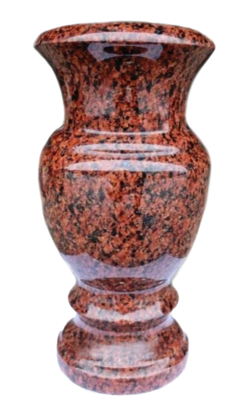 Вазы из камня в&nbsp;Новокуйбышевске | Ваза гранитная «Цветная»