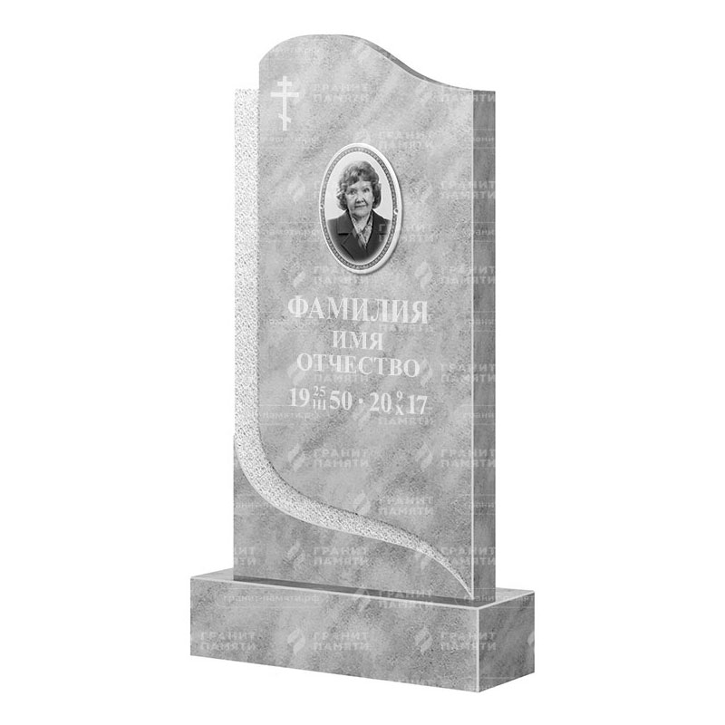 Памятники из мрамора в&nbsp;Новокуйбышевске | Мраморный памятник ФМ-102