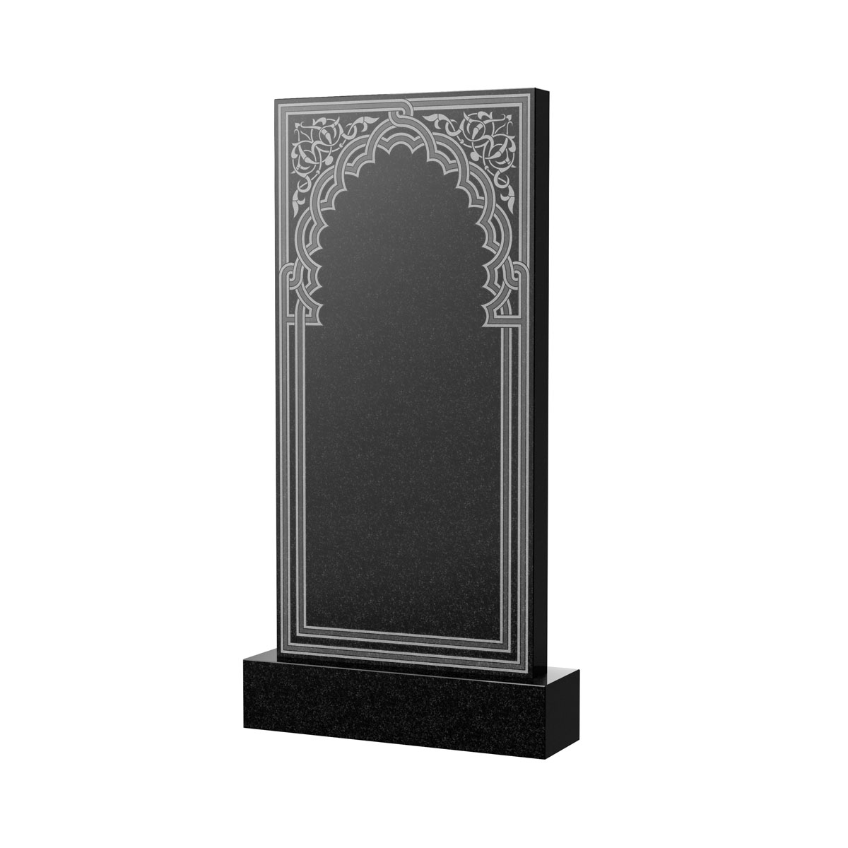 Художественное оформление памятника в&nbsp;Новокуйбышевске | Художественное оформление на гранитную стелу, рисунок ВХО-045