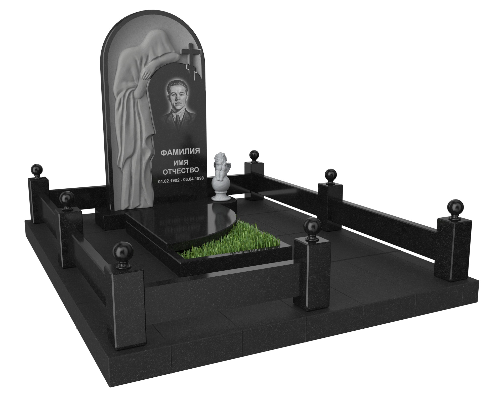 Одинарные мемориальные комплексы в&nbsp;Новокуйбышевске | Мемориальный комплекс №27