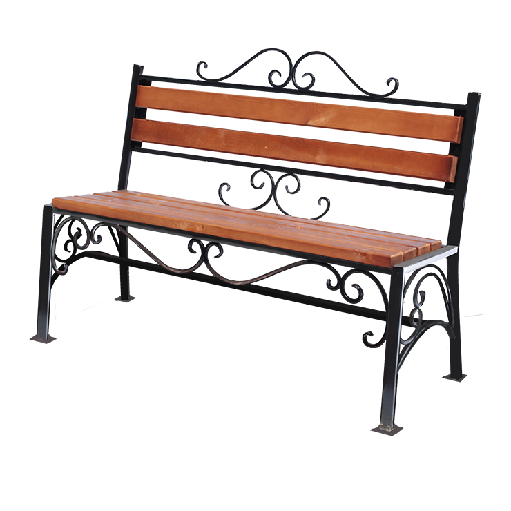 Кованые изделия в&nbsp;Новокуйбышевске | Кованая скамейка СТ.006