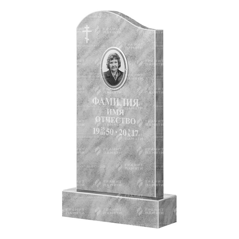 Бюджетные памятники в&nbsp;Новокуйбышевске | Мраморный памятник ФМ-030