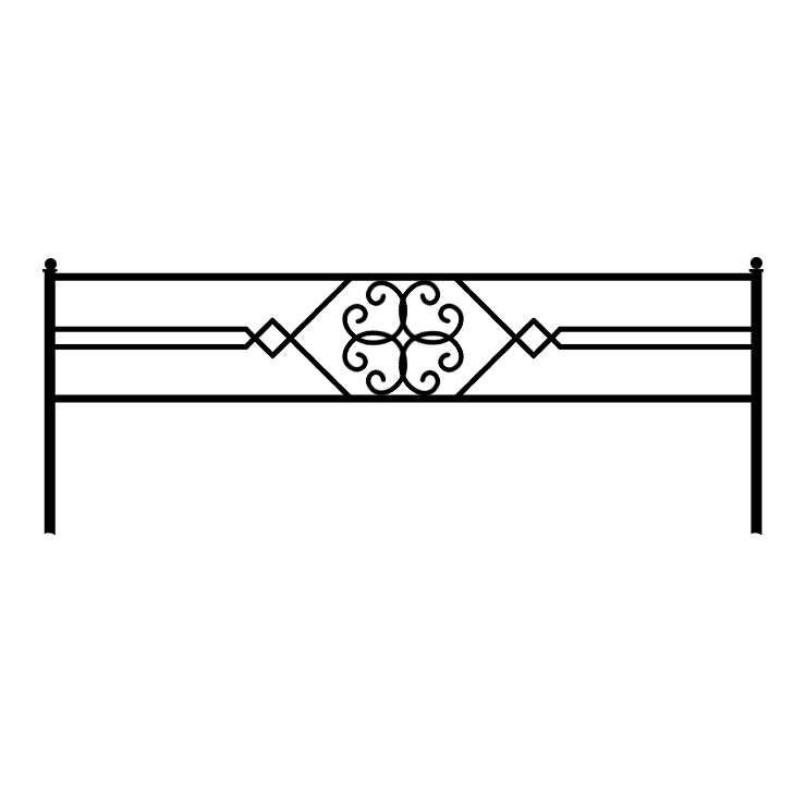 Кованые изделия в&nbsp;Новокуйбышевске | Кованая оградка ОГ.003