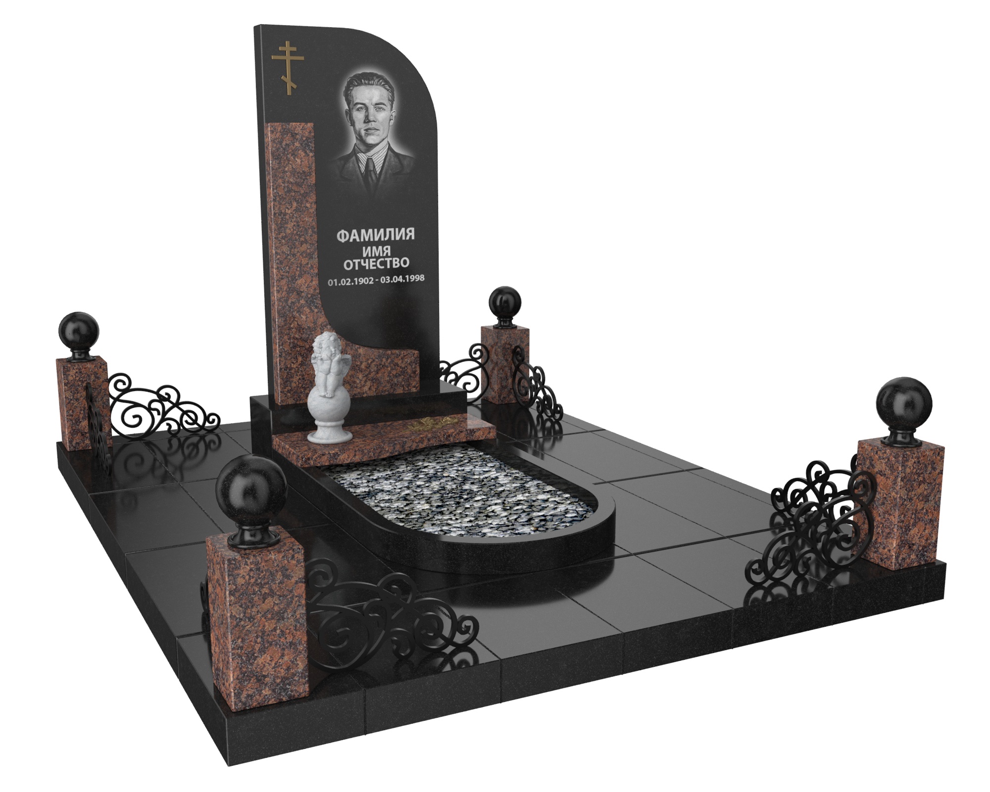 Одинарные мемориальные комплексы в&nbsp;Новокуйбышевске | Мемориальный комплекс №24